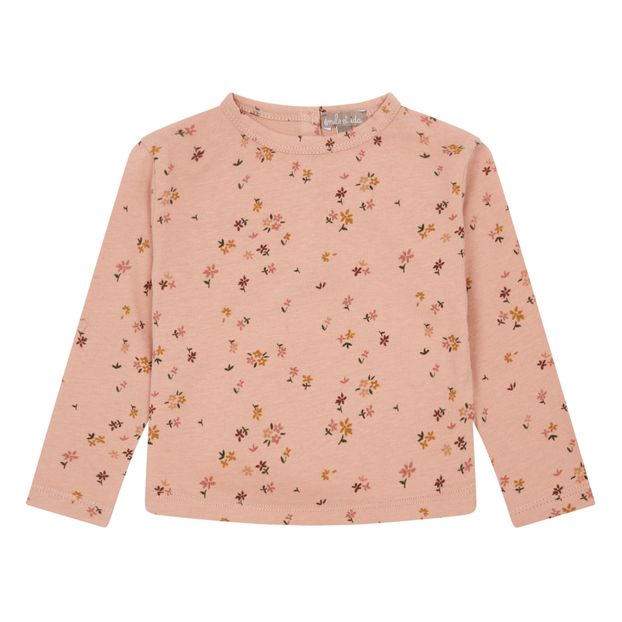 T-shirt Coton Bio Fleuri-product