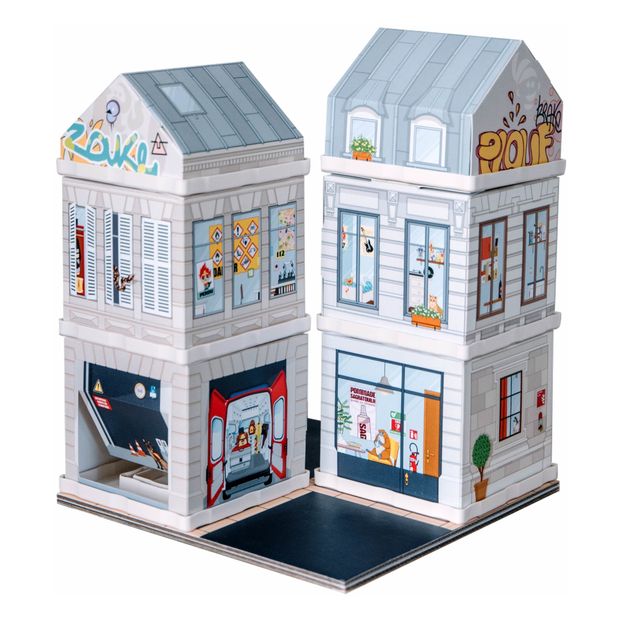 Fire Station Puzzle Construction Game -product