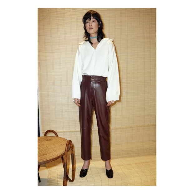 Pantalon Face Cuir-product