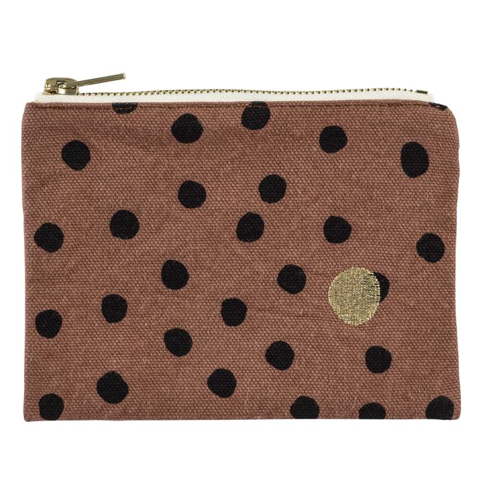 Pochette Polka | Color rabarbaro- Immagine del prodotto n°0