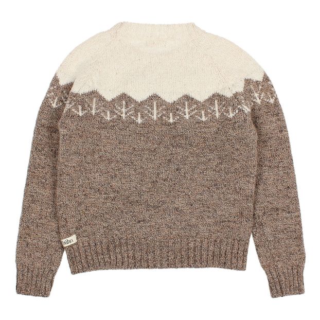Atlas Jacquard Wool and Alpaca Jumper-product