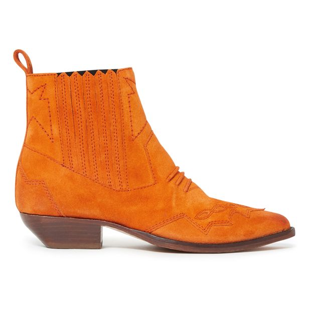 Botas Tucson de ante y cuero-product