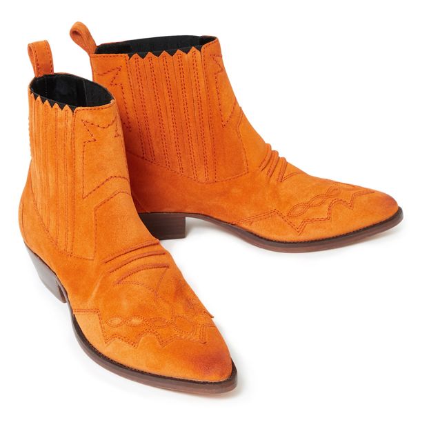 Botas Tucson de ante y cuero-product