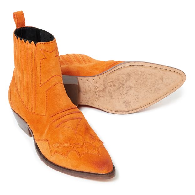 Botas Tucson de ante y cuero-product