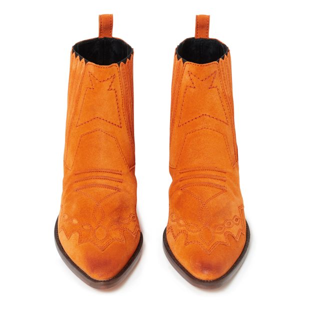 Botas Tucson de ante y cuero-product