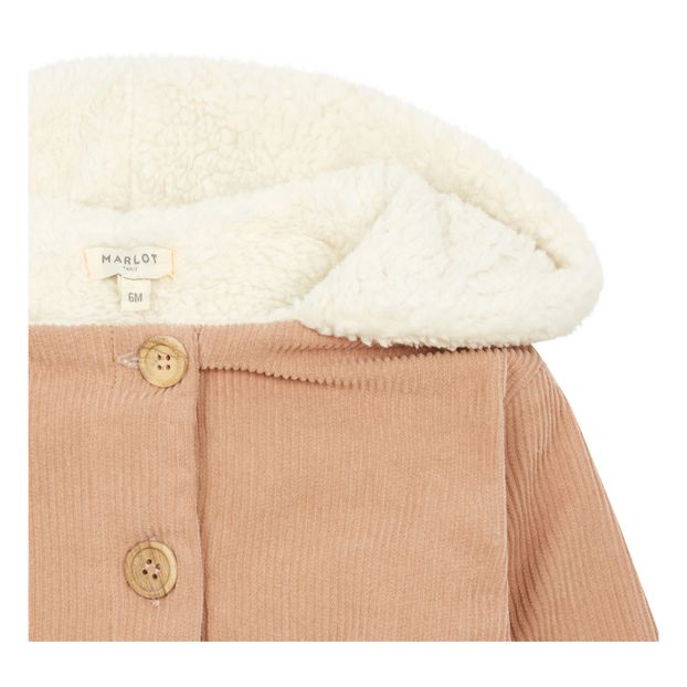 Manteau Velours Fourré Andréa-product