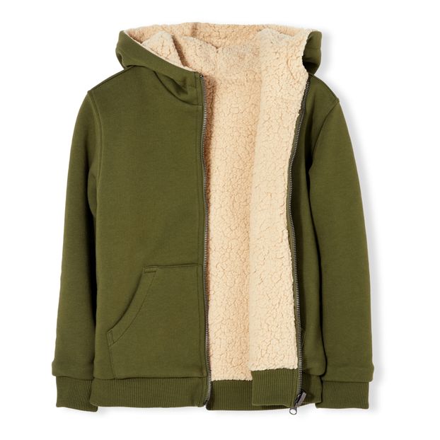 Sweat Zippé Capuche Fourré Réversible Hooper-product