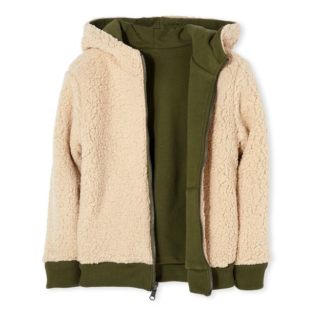 Sweat Zippé Capuche Fourré Réversible Hooper-product