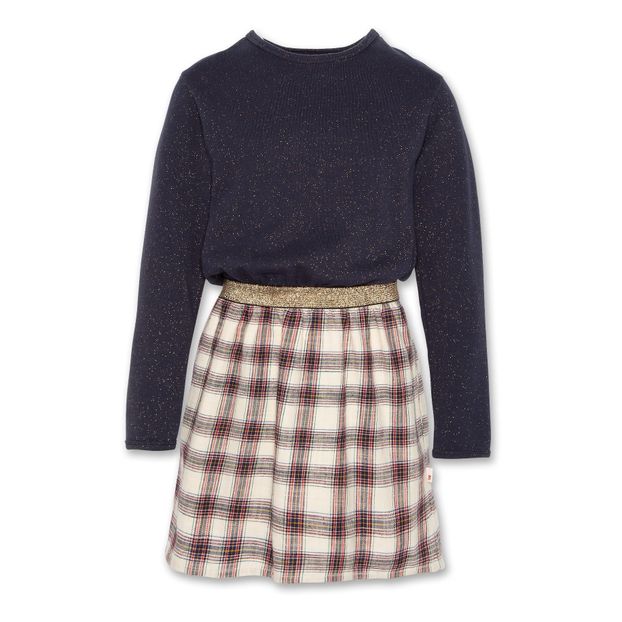 Duo-material Dress-product