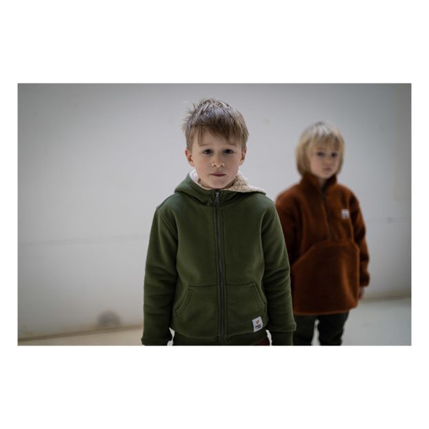 Hooper Reversible Fur-Lined Zipped Hoodie-product