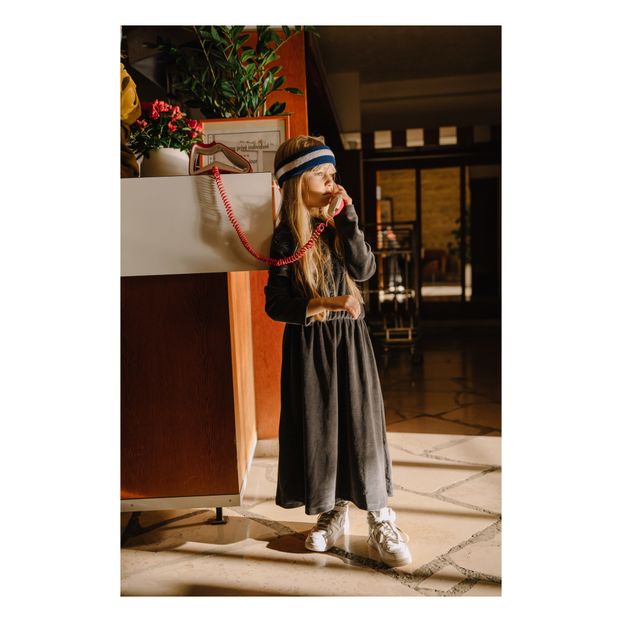Dress in Organic Cotton Velvet-product