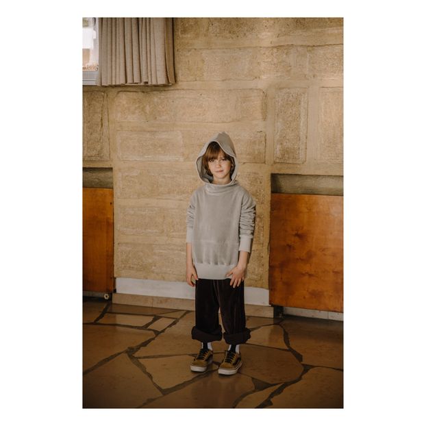 Sweat Sacha Velours Coton Bio-product