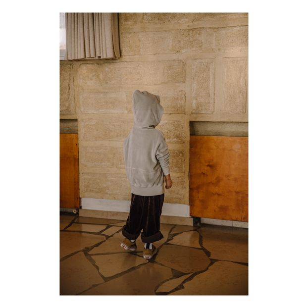 Sweat Sacha Velours Coton Bio-product
