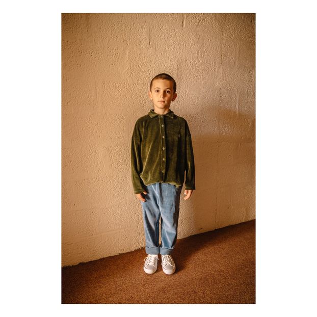 Chemise Milo Velours Coton Bio-product