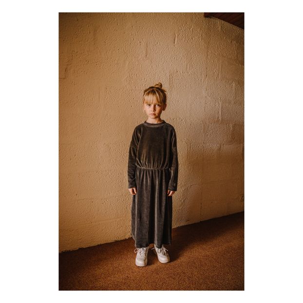 Dress in Organic Cotton Velvet-product