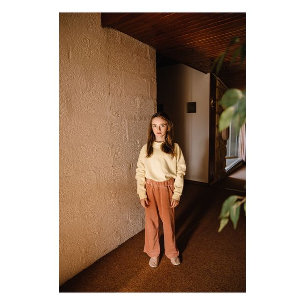 Pantalón Iris de terciopelo y algodón orgánico-product