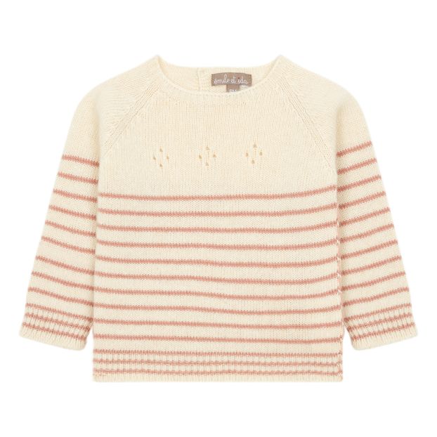 Wool and Cashmere Striped Sweater-product