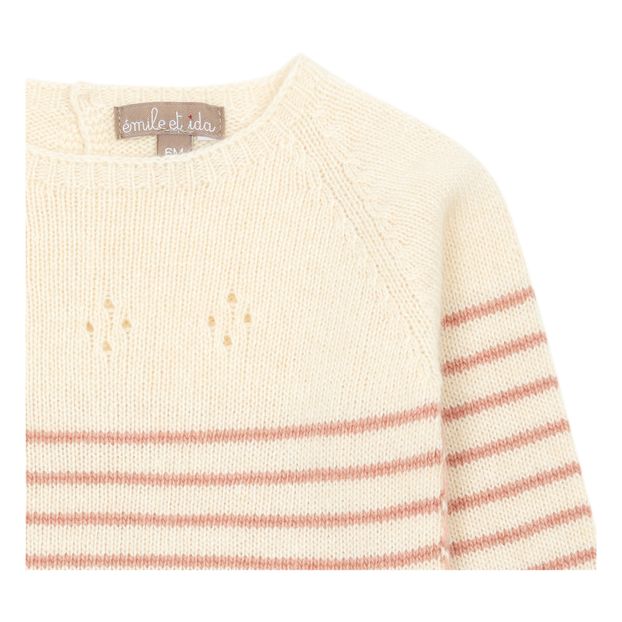 Pull Laine et Cachemire Rayé-product