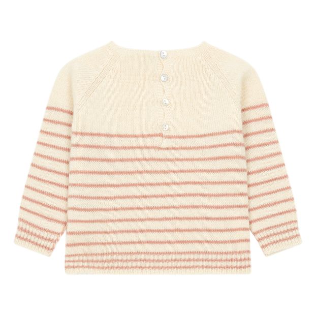 Pull Laine et Cachemire Rayé-product