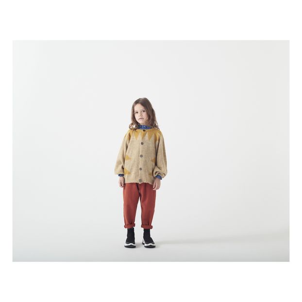 Aztec Wool and Mohair Cardigan-product