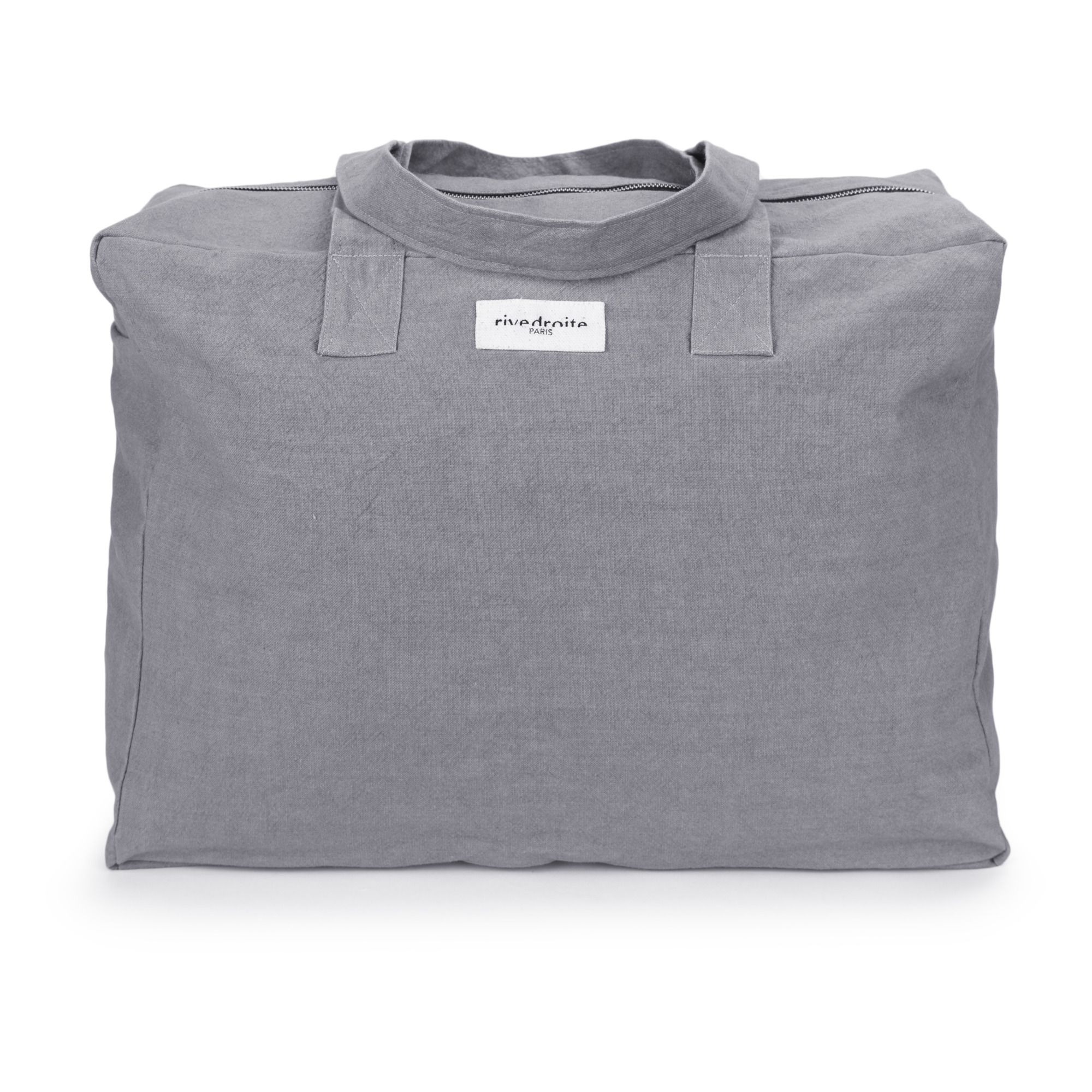 Sac 48h Elzevir en coton recyclé | Gris- Image produit n°0