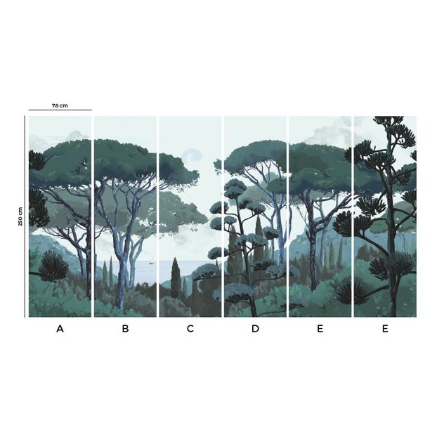 Tuscany Fresco Wallpaper - 6 Strips-product