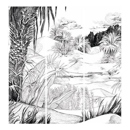 Oasis Fresco - 3 panels-product