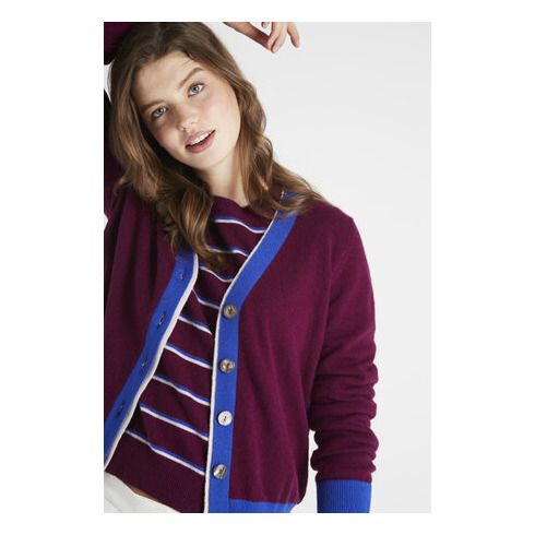 Cardigan Cachemire Small Double Rib-product