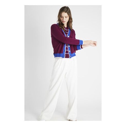 Cardigan Cachemire Small Double Rib-product