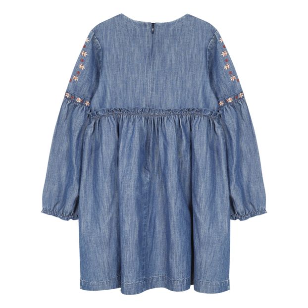 Robe Chambray Brodée-product