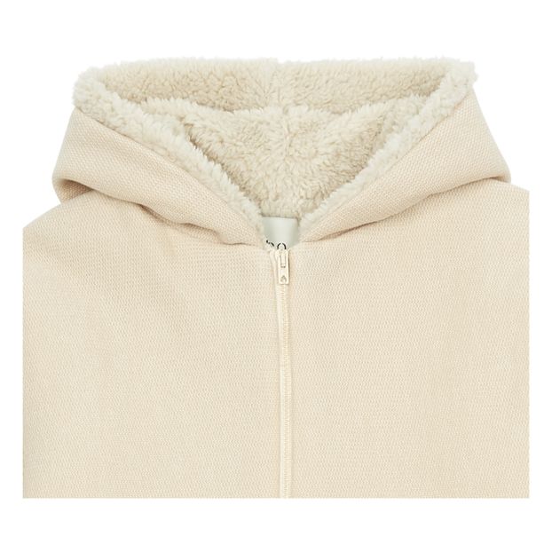 Sweat Zippé Fourré Coton Bio Pierre-product