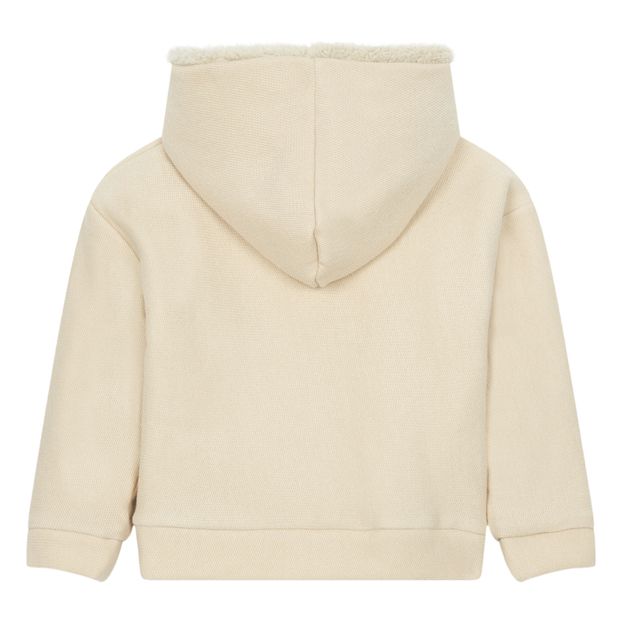 Sweat Zippé Fourré Coton Bio Pierre-product