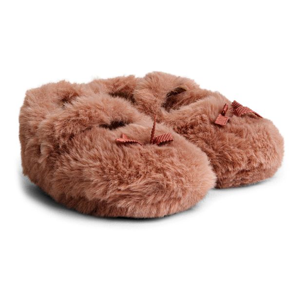 Chaussons Façon Fourrure Doux-product