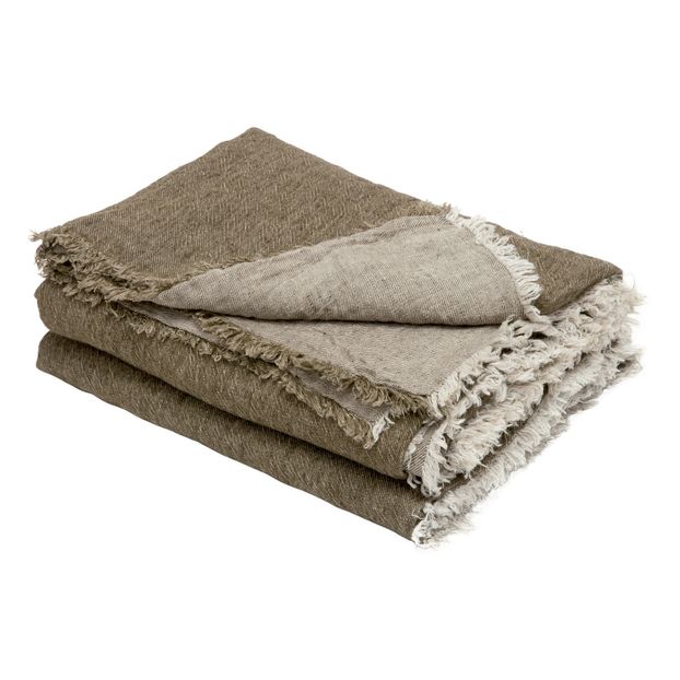 Vice Versa Washed Linen Blanket-product