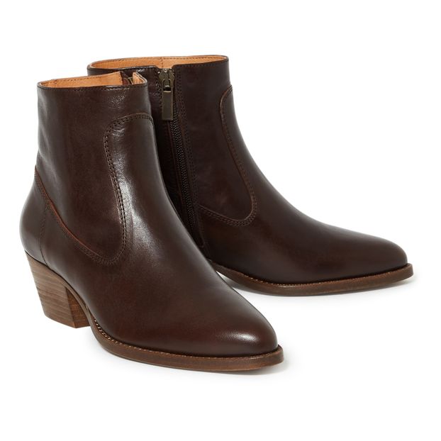 Botines Pioneer Town de cuero-product