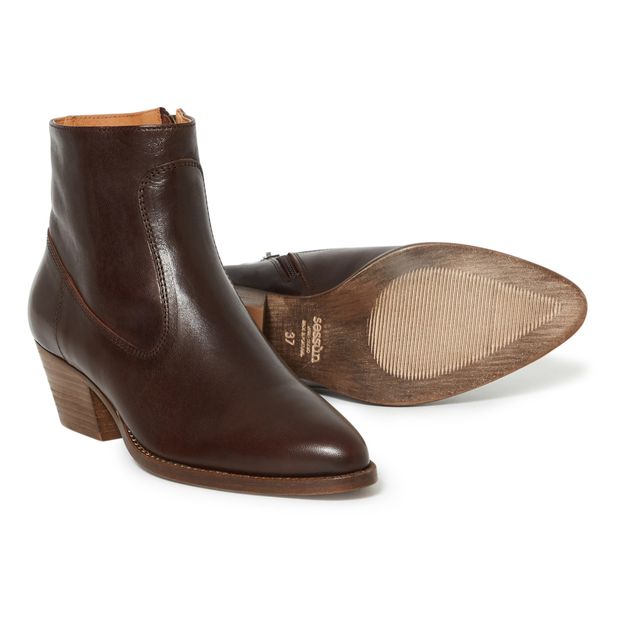Botines Pioneer Town de cuero-product