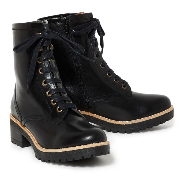 Botas militares Real Me de cuero-product