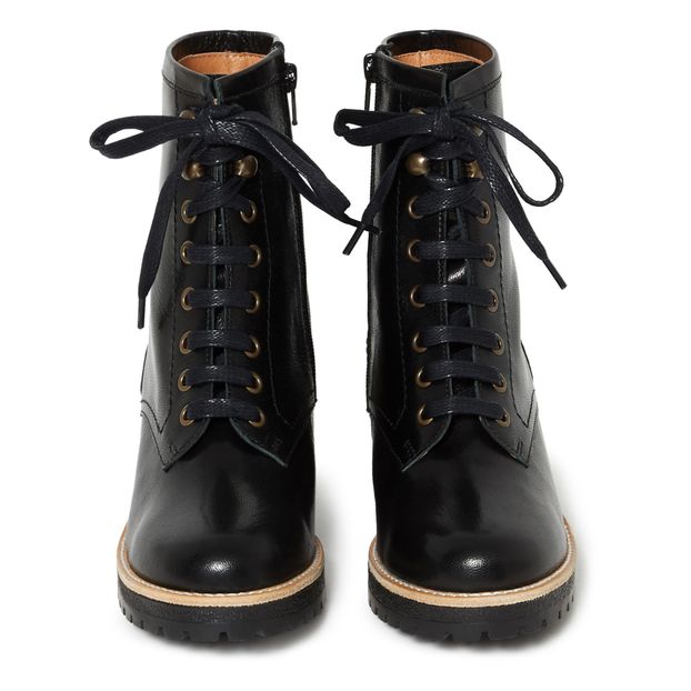 Botas militares Real Me de cuero-product