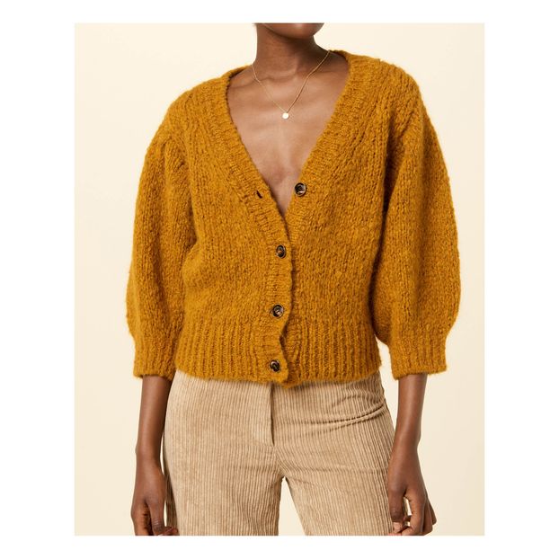 Cardigan Haylie Merinos et Alpaga-product