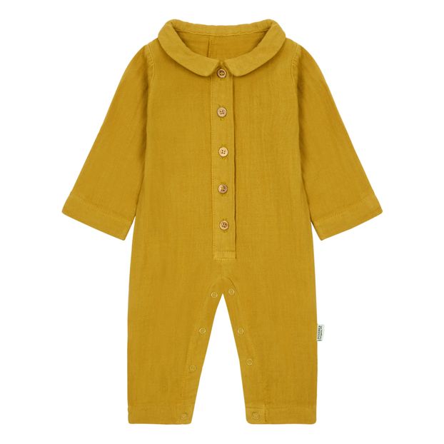 Berberis Double Organic Cotton Muslin Playsuit-product