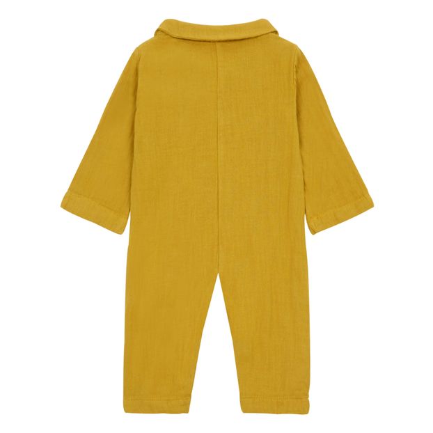 Berberis Double Organic Cotton Muslin Playsuit-product