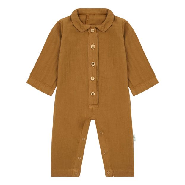 Berberis Double Organic Cotton Muslin Playsuit-product