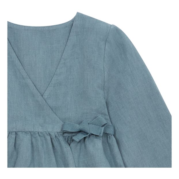 Robe Cache-Cœur Goyave Lin et Coton Bio-product