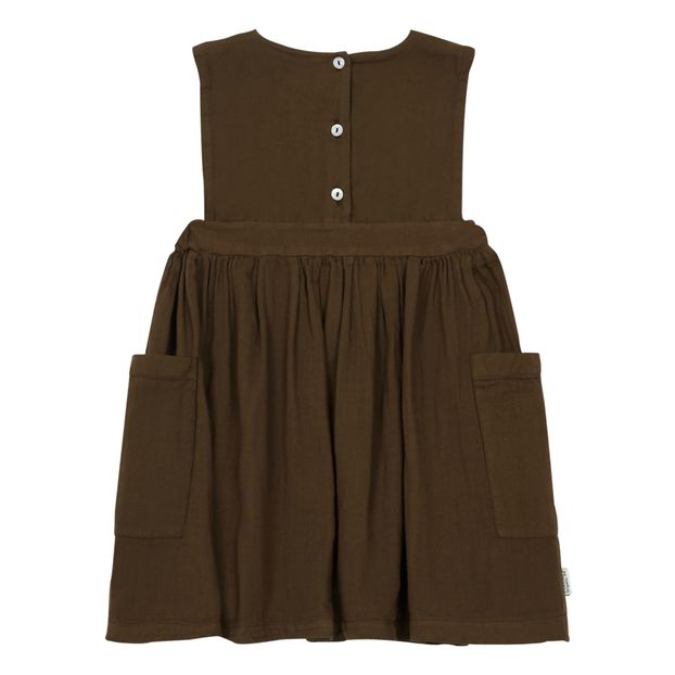 Robe Tablier Mangue Double Gaze Coton Bio-product