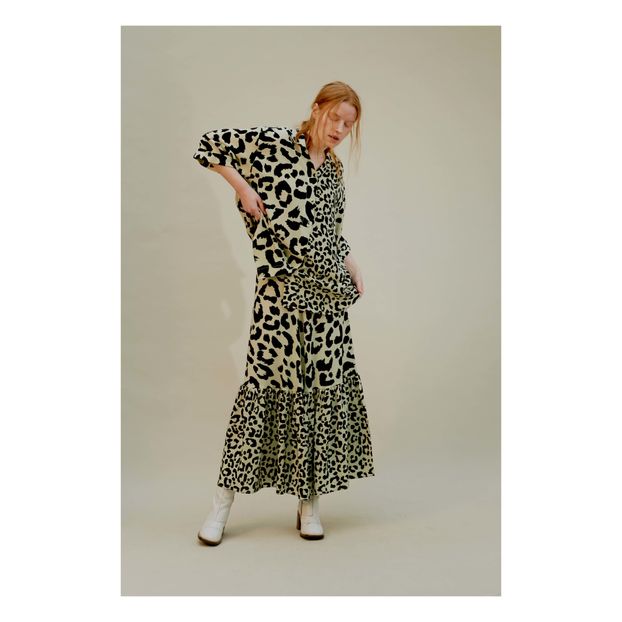 Jupe Ivy Soie Cheetah-product