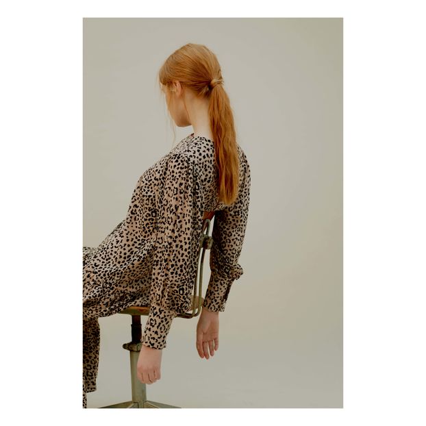 Robe Issy Soie Cheetah-product