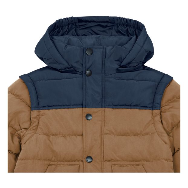 Puffer Coat, Removable Hood & Sleeves-product