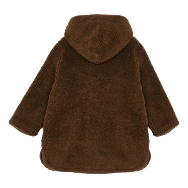 Manteau Façon Fourrure Capuche-product