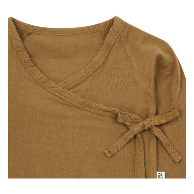 Gilet Gentiane Double Gaze Coton Bio-product