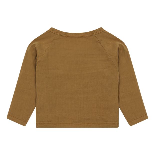Gilet Gentiane Double Gaze Coton Bio-product
